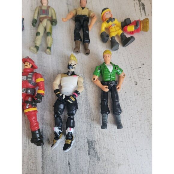 Firefighter biker action figure mow hawk toy figure set job - Picture 6 of 12